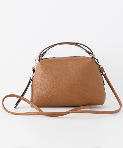 美品 GIANNI CHIARINI ALIFA S 2WAY バッグ ブラウン GIANNI CHIARINI（ジャンニ キアリーニ） ショルダーストラップ