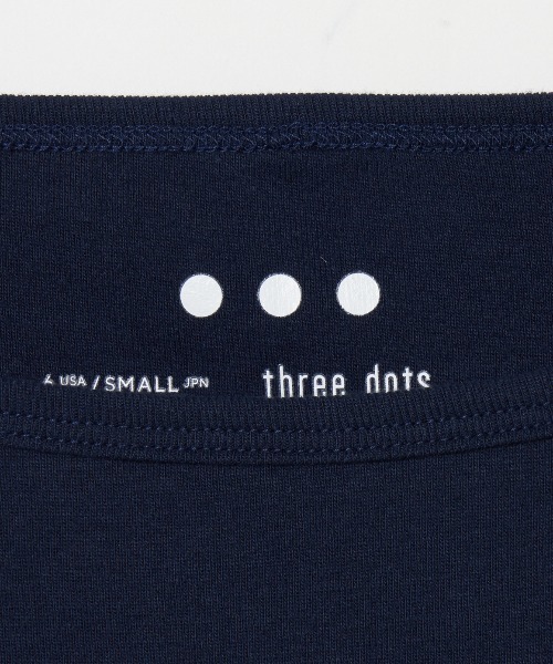 新品タグ付 three dots スリードッツ ネイビー 長袖Tシャツ 8 楽天市場】スリードッツ ロンT カットソー 長袖 Tシャツ ロング