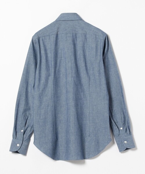 ビームス ワイドシルエットシャツ BEAMS F シャツ / シャンブレー ワイドカラーシャツ メンズ