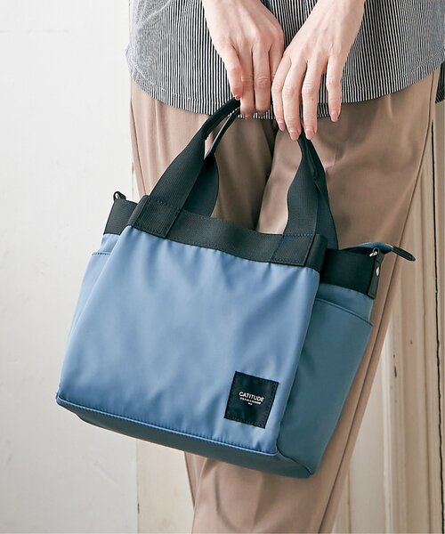 ikka トートバッグ 撥水10ポケット2WAYトート レディース : ZOZOTOWN