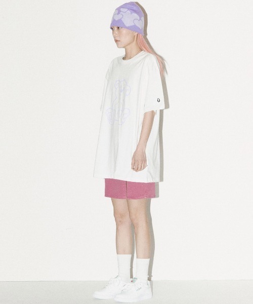 tシャツ A'GEM/9 × .kom 「ISTKUNST/イストクンスト」 MORE PUNK TEE/モア パンク TEE レディース A'GEM/9 × .kom 『ISTKUNST/イストクンスト』 MORE PUNK TEE