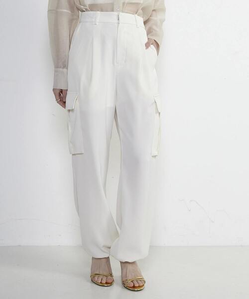 SOFFITTO（ソフィット） カーゴパンツ キレイ目ストレッチカーゴパンツ