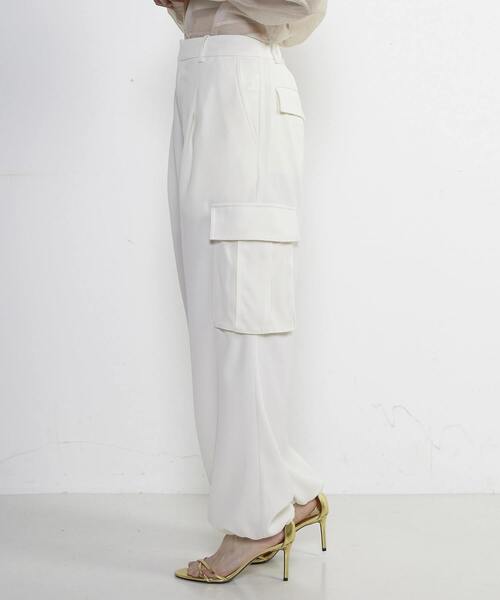 カーゴパンツ TENCEL CARGO PANTS/テンセルカーゴパンツ レディース