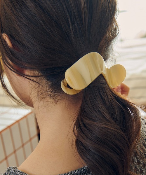 GOLDY（ゴールディ） ヘアクリップ プランプ ウェービー アセチ ヘアー
