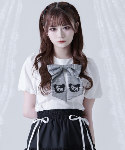 TRAVASTOKYO トップス TRAVAS TOKYO 「TRAVAS TOKYO/トラバス トーキョー」リボン付き