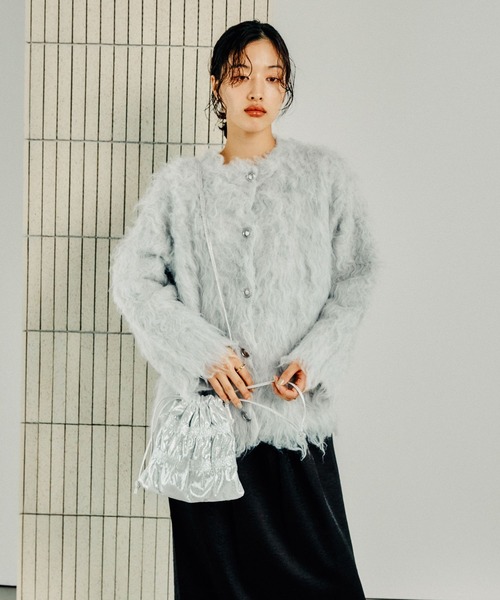 LEPSIM（レプシィム） ショルダーバッグ バッグ キラキラシャーリング