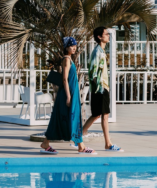 早い者勝ち!!! adidas◆ガゼル ビーチ スライド / GAZELLE BEACH アディダス ガゼル ビーチ スライド / Gazelle Beach Slides