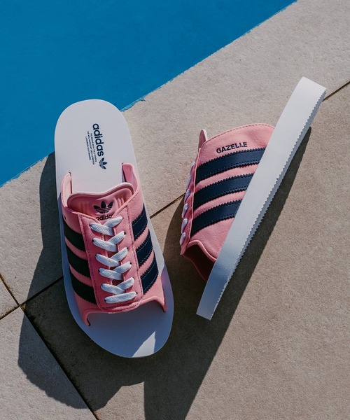 adidasガゼルサンダル新品箱あり28.5cm!