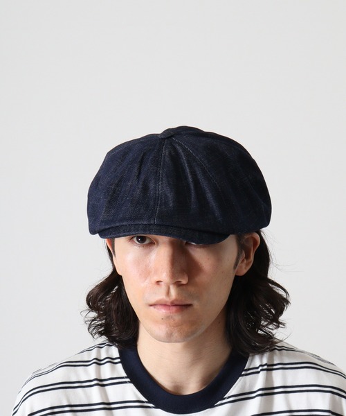꧁꧂ARMANIキャスケット Fabulous 帽子 キャスケット デニムキャスハンチング メンズ