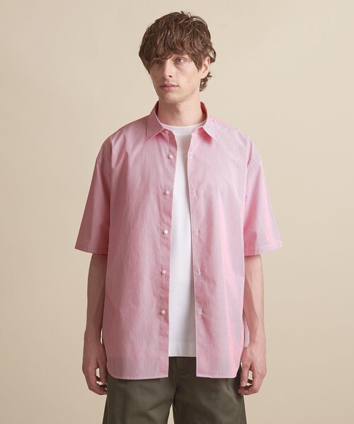 UNITED ARROWS シャツ 「ZOZO限定」ワイドフォルム レギュラー