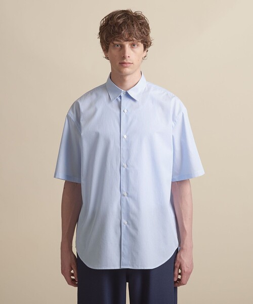 UNITED ARROWS シャツ 「ZOZO限定」ワイドフォルム レギュラー