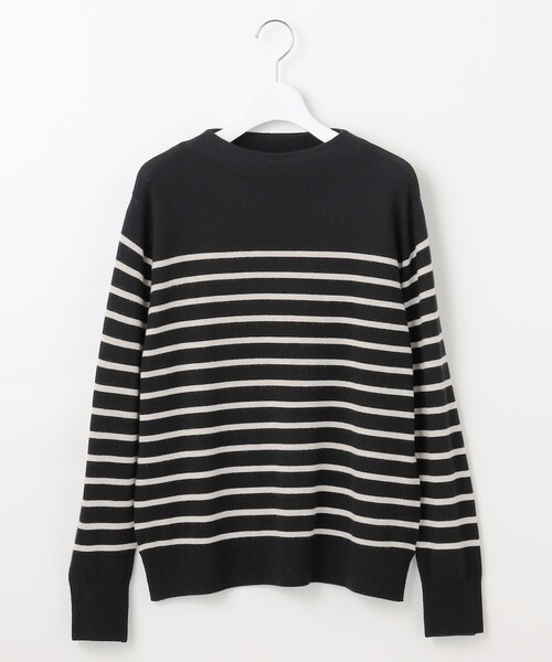J.PRESS ニット セーター 「洗える」SOFT TOUCH WOOL 立ち襟