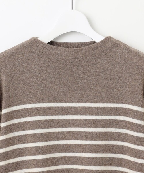 ニット セーター 「洗える」SOFT TOUCH WOOL 立ち襟 ボーダー ニット レディース 洗える】SOFT TOUCH WOOL 立ち襟 ボーダー ニット / J.PRESS