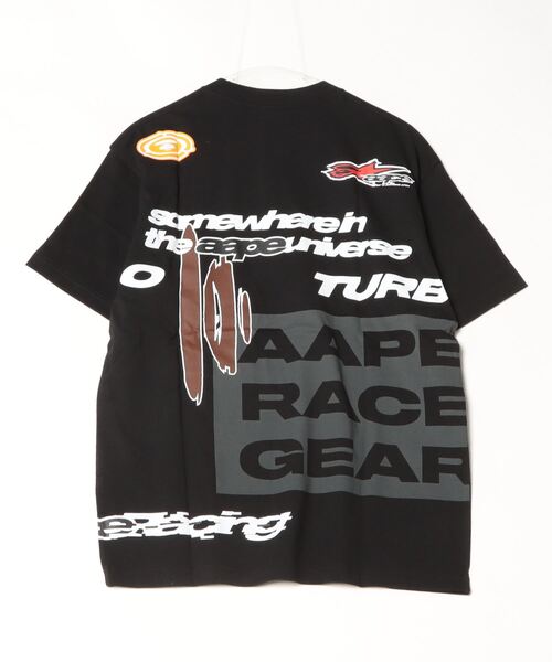 大人気★A BATHING APE AAPE MAIN TEE★半袖 Tシャツ おしゃれ AAPE BY A BATHING APE tシャツ THEME MAIN TEE メンズ