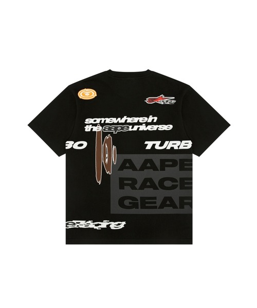 大人気★A BATHING APE AAPE MAIN TEE★半袖 Tシャツ おしゃれ AAPE BY A BATHING APE tシャツ THEME MAIN TEE メンズ