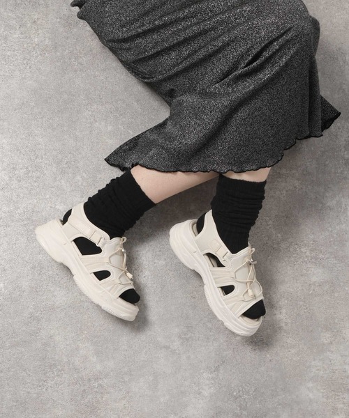 LAKOLE（ラコレ） 靴下 「5足セット」ロングルーズソックス / 226099