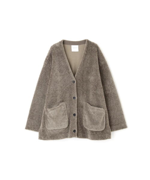ひゅーまん human woman（ヒューマンウーマン） カーディガン トイプー起毛V