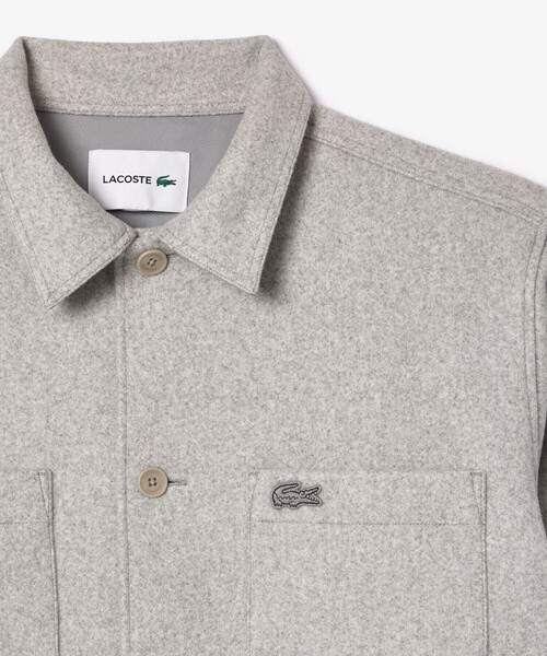 Lacoste テクニカルフランネル シャツ　タグ付き LACOSTE（ラコステ） シャツ テクニカルフランネルシャツ メンズ