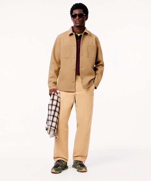 LACOSTE（ラコステ） シャツ テクニカルフランネルシャツ メンズ