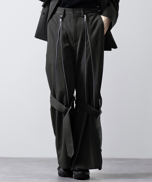 CLEL（クレイル） スラックス 「CLEL」Prime TR Front Zip Bondage