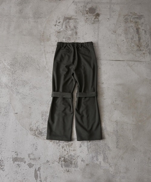 CLEL（クレイル） スラックス 「CLEL」Prime TR Front Zip Bondage