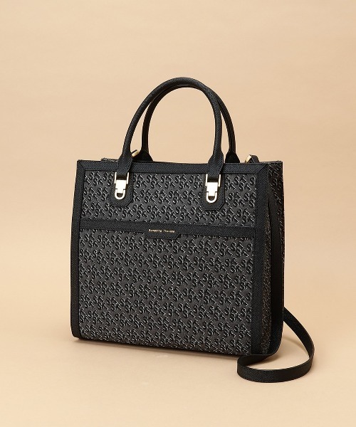 Samantha Thavasa　トートバッグ セール】 ST Jacquard サマンサアゼル （ハンドバッグ
