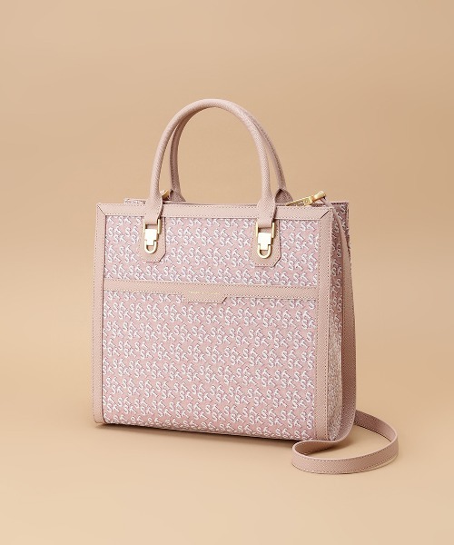 Samantha Thavasa トートバッグ ST Jacquard シルエット