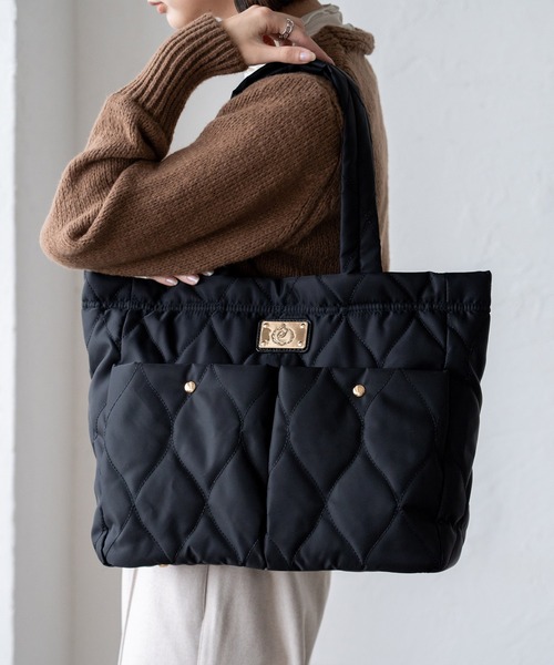 【ふみぇ】トートバッグ トムとジェリー タフィー CHEESE FUN！ ぴょこっとトートバッグ ネイビー