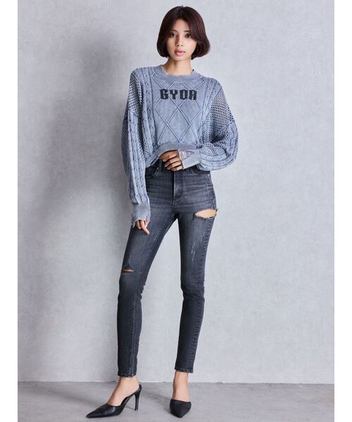 【ミュグレー】 Denim - Cropped Jeans デニム・ジーパン Cropped Jeans – Giddy Up Glamour Boutique