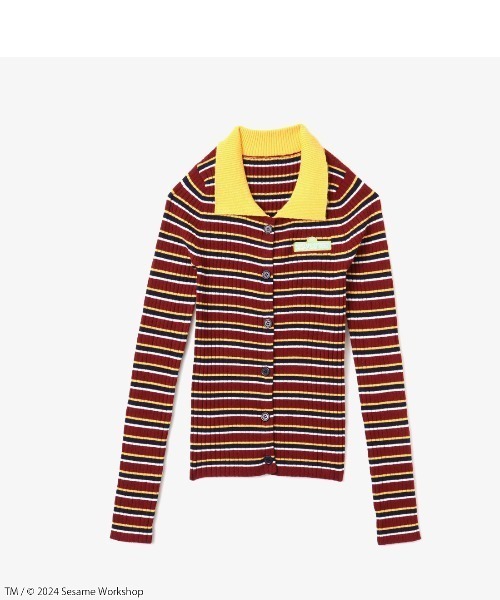 ニット セーター atmos pink meets SESAME STREET Border Knit Tops / アトモス ピンク ミーツ セサミ