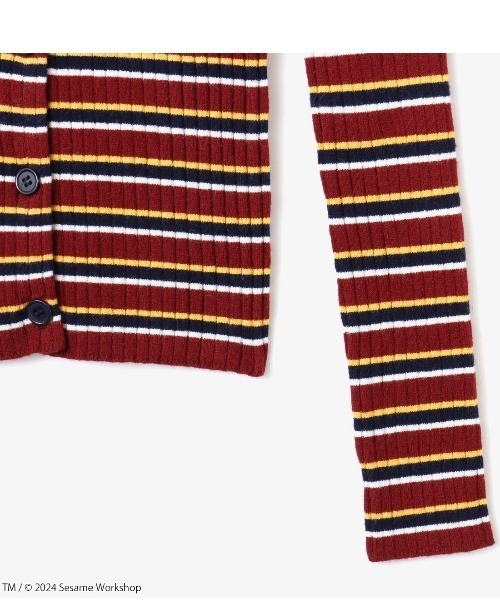 SESAME STREET ニット セーター atmos pink meets Border Knit