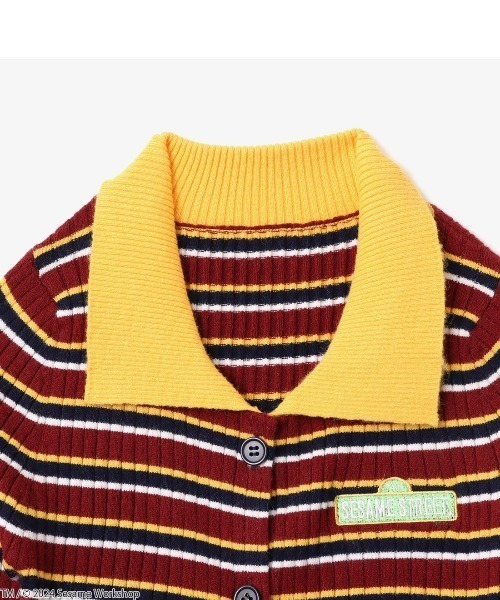 ニット セーター atmos pink meets SESAME STREET Border Knit Tops / アトモス ピンク ミーツ セサミ SESAME STREET ニット セーター atmos pink meets Border Knit