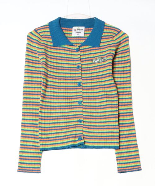 SESAME STREET ニット セーター atmos pink meets Border Knit