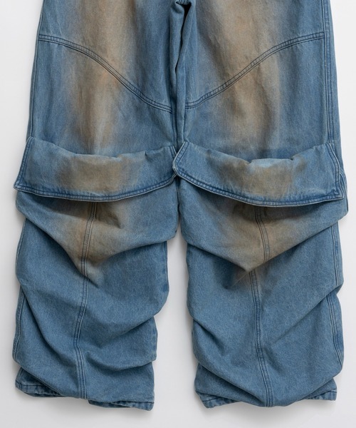 prank projectフェイクブーツデニムパンツ Pre-Order】フェイクブーツデニム / Faux Boot Denim（デニム