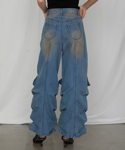 【未使用タグ付・即購入可】PRANK PROJECT フェイクブーツデニムパンツ フェイクブーツデニム / Faux Boot Denim（デニムパンツ