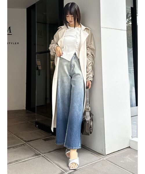 MURUA ジーンズ デニム デニムパンツ グラデーションワイド