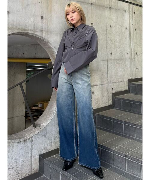rienda デニムパンツ　moussy emoda sly MURUA デニム履き比べ】MOUSSY.SLY.riendaのデニムをレビューしてみ