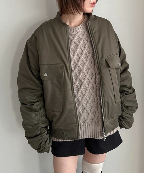 apres jour mignon（アプレジュールミニョン） ブルゾン アウター 中綿