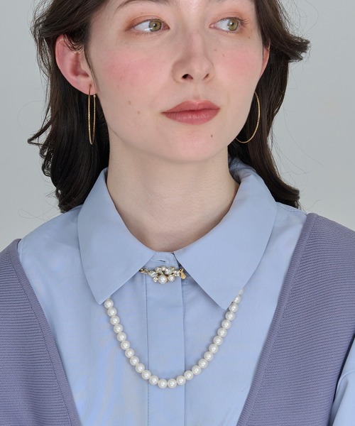 Phoebe（フィービー） ネックレス ブルーミングロングパールネックレス