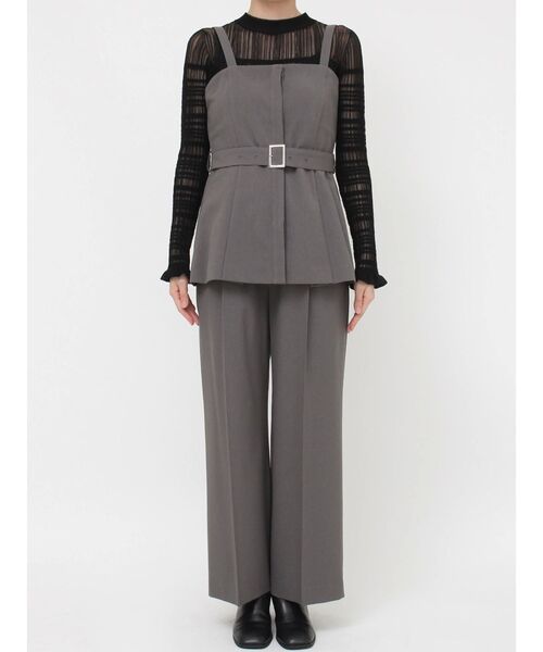 MURUA（ムルーア） スラックス パンツ 「セットアップ対応」センプレ