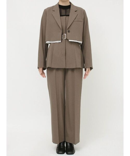 MURUA（ムルーア） スラックス パンツ 「セットアップ対応」センプレ