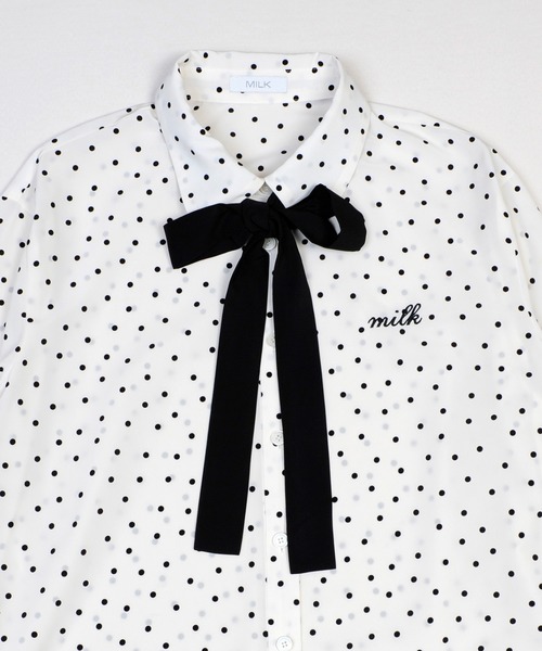 MILK（ミルク） ワンピース Dot Ribbon ワンピース : ZOZOTOWN Yahoo 
