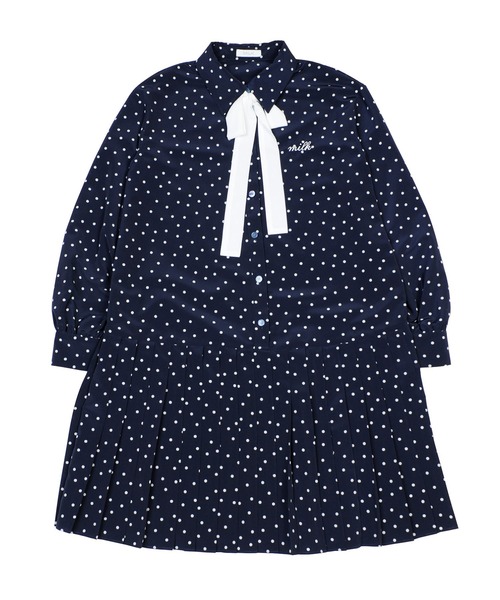 MILK（ミルク） ワンピース Dot Ribbon ワンピース : ZOZOTOWN Yahoo