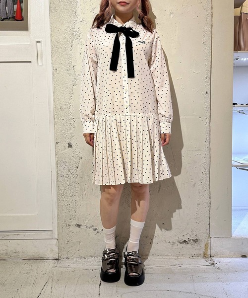 MILK（ミルク） ワンピース Dot Ribbon ワンピース : ZOZOTOWN Yahoo
