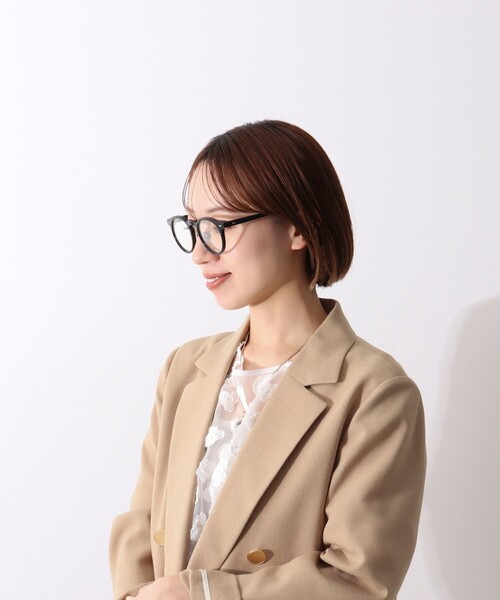 NOLLEY'S（ノーリーズ） 伊達メガネ メガネ 眼鏡 ボストンメガネ