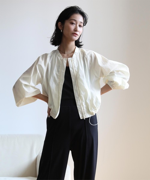 ur's（ユアーズ） ラッシュガード ドローストリングブルゾン/ラッシュ