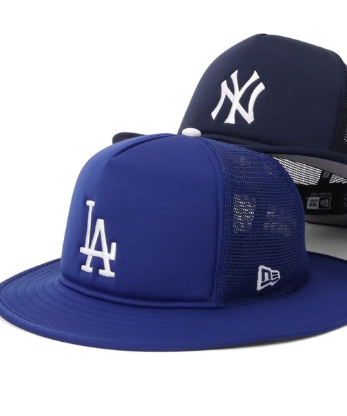 【7 3/8】NEW ERA ニューエラ メッシュハット ブリムハット フィッテド ブリムハット メッシュ Powered by GORO NAKATSUGAWA