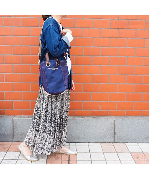 LES TOILES DU SOLEIL トートバッグ rectangle tote petit