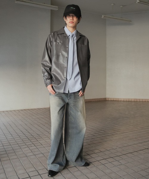 SENSE OF PLACE by URBAN RESEARCH シャツ FLオープンカラールーズ