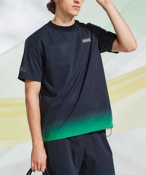 【新品】ビバハート ゴルフウェア ポロシャツ 刺繍ロゴ入り 白×メッシュ切り替え 新品】ビバハート ゴルフウェア ポロシャツ 刺繍ロゴ入り 白×メッシュ